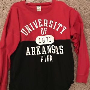 PINK University of Arkansas Shirt
